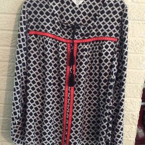 NWT Crown & Ivy blouse.